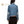 Loew Anagram Shirt Jacket Blue Denim Cotton