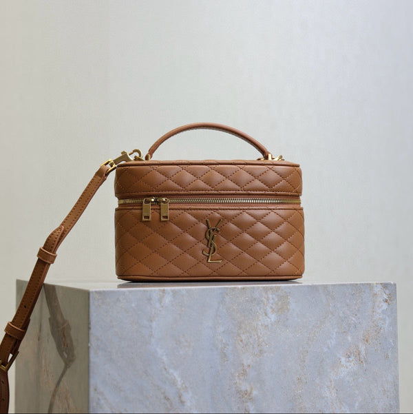 YSL Box Bag Caramel Lambskin
