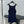 Celine Vest Dress Blue mix White Knited Wool