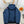 C. Goose Bomber Jacket Navy Blue Polyester 0008