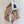 CC 25C Hobo Bag 30cm Brown White Suede Wool Gold Hardware