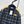 Celine Blouson Triomphe Bomber Jacket Blue Wool and Suede