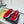 CC Sandals Electro Embroidery Red Canvas