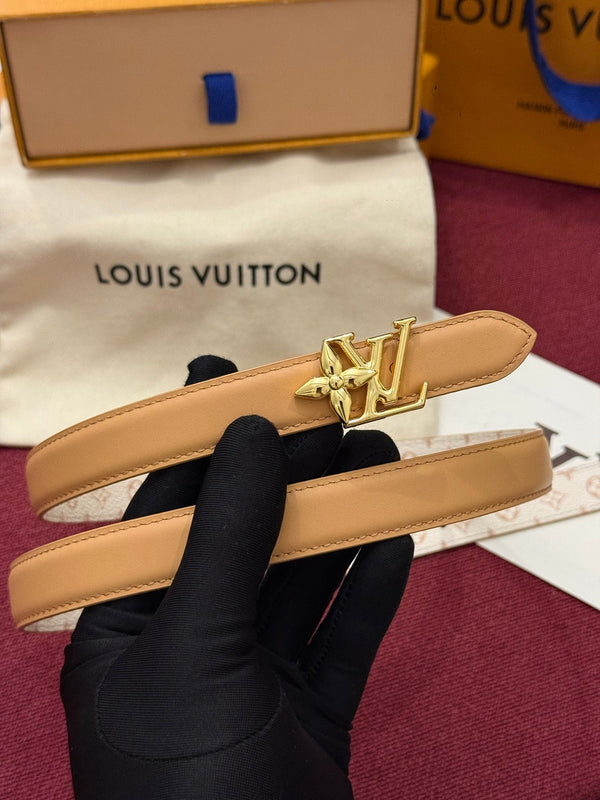 LV Bloom Reversible Belt 20mm Monogram Calfskin 215152