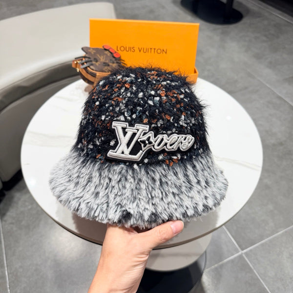 LV Furry Bucket Hat 455973