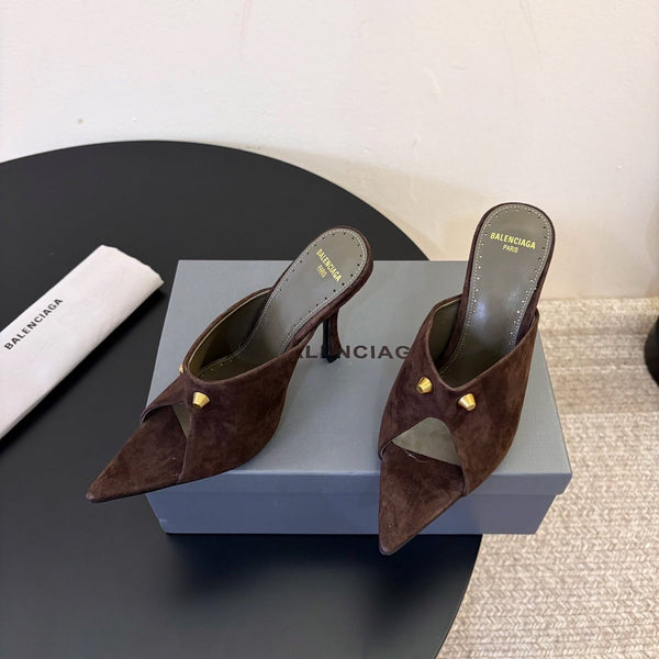 BLC Midnight City Mules Suede 151376