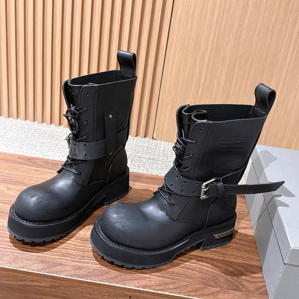 BLC Dark Style Venom Ankle Boots Cowhide 151370