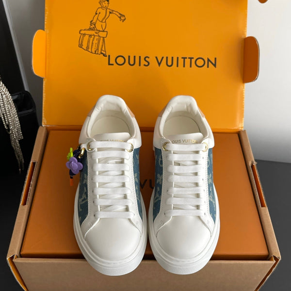 LV 26ss Time Out Sneakers Cowhide Leather 176802