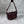 Miu Matelassé Pouch Bag 23cm Burgundy Leather