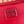 Miu Medium Top-Handle Bag 28cm Red Cowhide