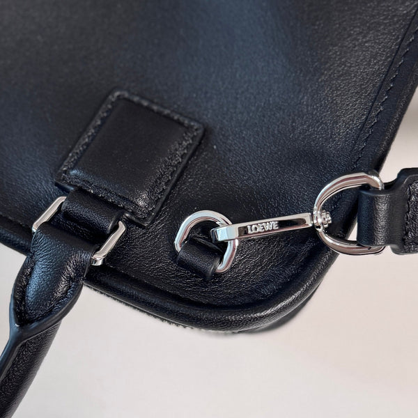 LOEWE Amazona 180 Bag 24.5cm Black Soft Calfskin