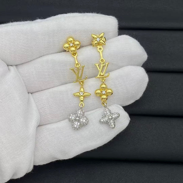 Long Pendant LV Gram Earring