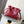 Loew Coil Flamenco Medium Leather Clutch Red Leather