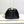 CC Hobo Bag 22cm Black Perforated Soft Cowhide