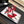 CC Métiers d'Art Apple Slingback Pumps 8.5cm White Red Cowhide Leather