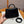 HM Mini Kelly Clouté Studded 20cm Black Calfskin SHW