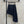 LV Asymmetrical Denim Skirt Blue Denim