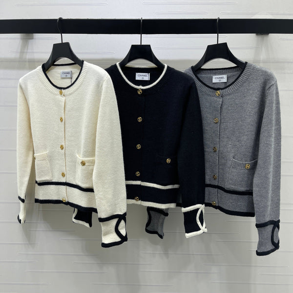 CC 26s Short Knit Cardigan Jacket Wool 410590