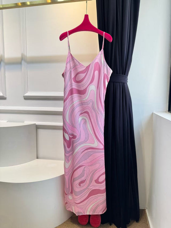 Pucci 26s Sleeveless Maxi Dress