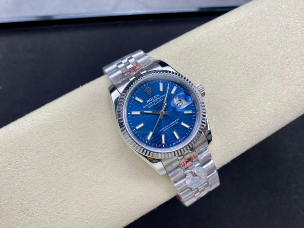 Rolex Datejust 36mm Silver Blue Dial