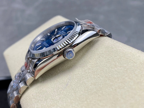 Rolex Datejust 36mm Silver Blue Dial