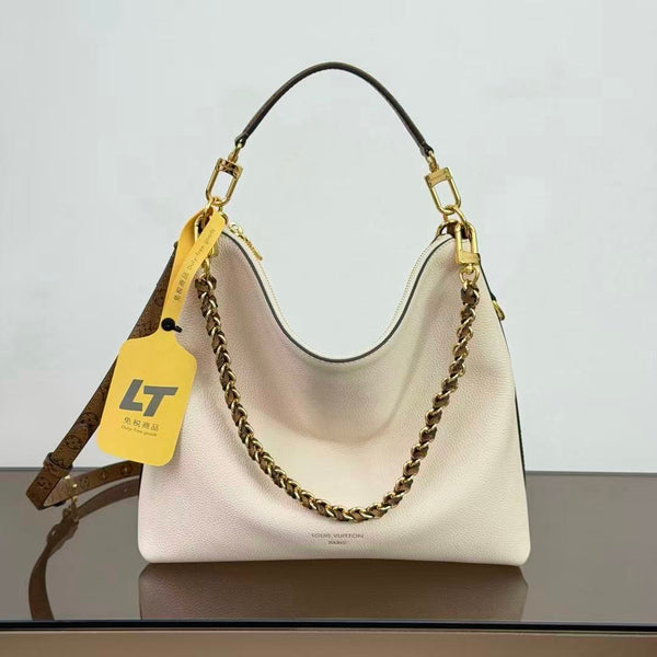 LV 2026 Multipass Bag 30cm In Vanille Calfskin Leather