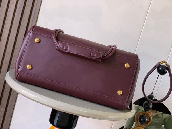 Loe Madrid Bag Burgundy Cowhide