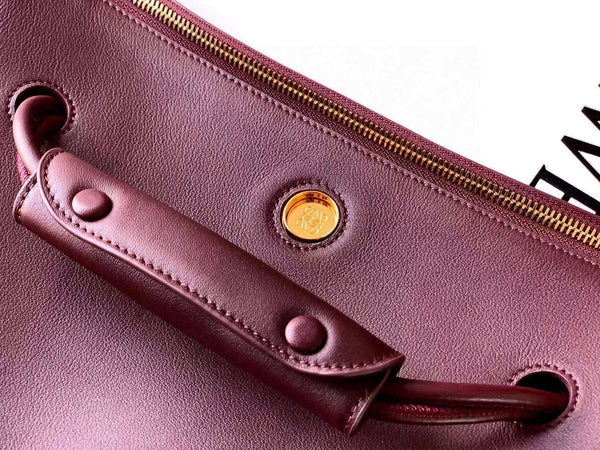 Loe Madrid Bag Burgundy Cowhide