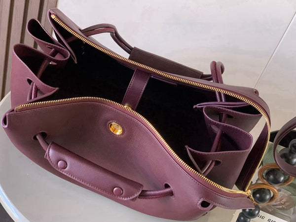 Loe Madrid Bag Burgundy Cowhide