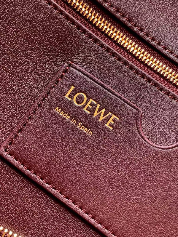 Loe Madrid Bag Burgundy Cowhide