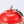 CC Métiers d'art 2026 Apple Minaudière Bag Red Lacquered Metal