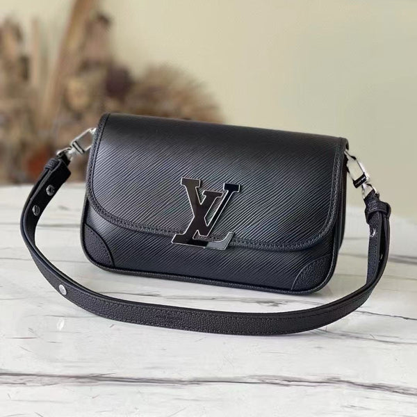 LV Buci Bag 24.5cm Black Epi Leather