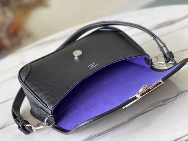 LV Buci Bag 24.5cm Black Epi Leather