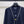 LV Contrast Accent Cardigan in Navy Blue Wool