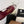 CC Slingback Pumps 8.5cm Burgundy Patent Calfskin