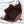 GG Venice Bucket Bag 33cm Dark Brown Suede