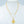VINTAGE CLOVER PEDANT NECKLACE GOLD