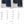 CD Denim Shirt Oblique Patterned Pockets Dark Blue Polyester Viscose 351282