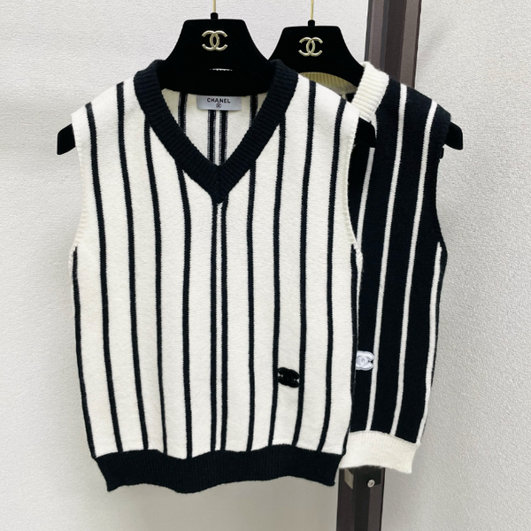 CC Striped Knit Vest 758890