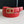 CC BELT 30MM BUCKLE GOLD DIAMOND LEATHER RED