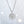 LUCKY MOVE PM NECKLACE SILVER DIAMOND
