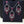 BUTTERFLY CHANDELIER CLASSIC PINK SILVER DIAMOND NECKLACE