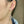 H PLAIN SILVER AB PIG NOSE EARRINGS