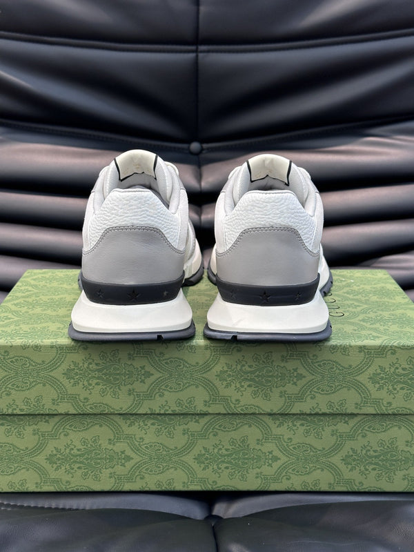 GG TRAINERS GREY WHITE