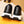 LV HIGH-END CLASSIC BLACK AND WHITE SUEDE MEN'S SHOES