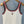 Dior 25 Black Red Neckline Viscose White Tank Top