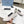 PRA COLLAPSE SNEAKERS GREY AND WHITE BRUSHED LEATHER PATCHWORK