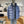 Dior Oblique Down Jacket Blue Jacquard Fabric