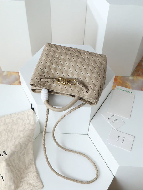 BV 2026 Mini Andiamo Beige Lambskin