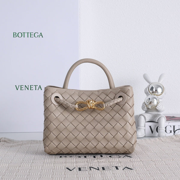 BV 2026 Mini Andiamo Taupe Lambskin
